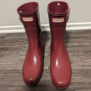 Hunter rain boots